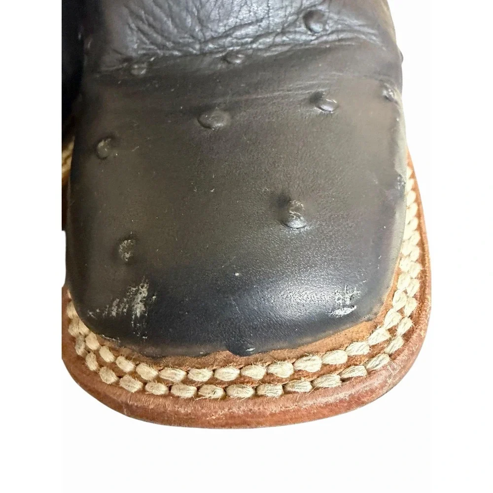 Veretta Kids Black Leather‎ Boots Size 21